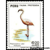 Peru 1973 Greater Flamingo (Phoenicopterus ruber)