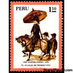 Peru 1973 Mayor on horseback