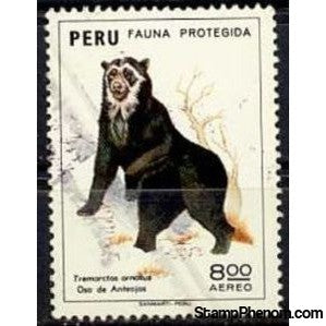 Peru 1973 Spectacled Bear (Tremarctos ornatus)