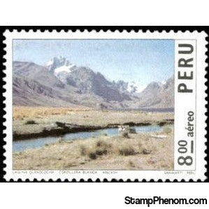 Peru 1974 Lake Querococha-Peru-StampPhenom