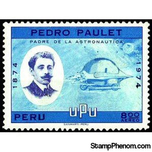 Peru 1974 UPU - Pedro E. Paulet