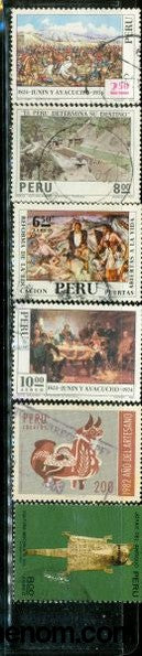 Peru Lot 19 , 6 stamps
