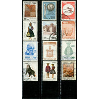 Peru Lot 1 , 12 stamps