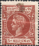 Philippines 1898 Alfonso XIII (1886-1941), king of Spain-Stamps-Philippines-Mint-StampPhenom