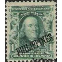 Philippines 1903 Benjamin Franklin-Stamps-Philippines-Mint-StampPhenom