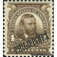 Philippines 1904 Ulysses S. Grant-Stamps-Philippines-Mint-StampPhenom