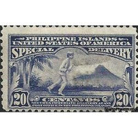 Philippines 1906 Special Delivery Messenger-Stamps-Philippines-Mint-StampPhenom