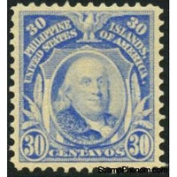 Philippines 1910 Benjamin Franklin (1706-1790)-Stamps-Philippines-Mint-StampPhenom