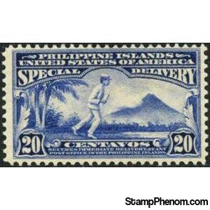 Philippines 1911-04 Special Delivery Messenger-Stamps-Philippines-Mint-StampPhenom