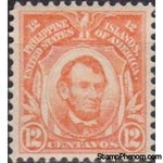 Philippines 1911 Abraham Lincoln (1809-1865)-Stamps-Philippines-Mint-StampPhenom