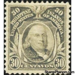 Philippines 1914 Benjamin Franklin (1706-1790)-Stamps-Philippines-Mint-StampPhenom