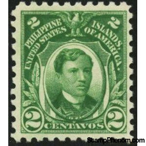 Philippines 1914 José Rizal (1861-1896)-Stamps-Philippines-Mint-StampPhenom