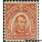 Philippines 1917 Abraham Lincoln (1809-1865)-Stamps-Philippines-Mint-StampPhenom