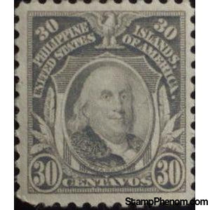 Philippines 1917 Benjamin Franklin (1706-1790)-Stamps-Philippines-Mint-StampPhenom