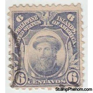 Philippines 1917 Fernăo de Magalhăes (1480-1521)-Stamps-Philippines-Mint-StampPhenom