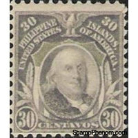 Philippines 1918 Benjamin Franklin (1706-1790)-Stamps-Philippines-Mint-StampPhenom