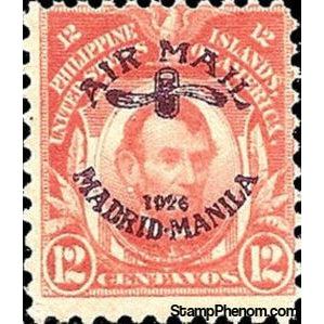 Philippines 1926 Abraham Lincoln (1809-1865)-Stamps-Philippines-Mint-StampPhenom