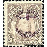 Philippines 1926 Benjamin Franklin (1706-1790)-Stamps-Philippines-Mint-StampPhenom