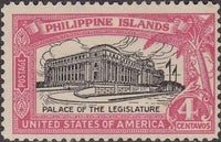 Philippines 1926 Legislative Palace-Stamps-Philippines-Mint-StampPhenom