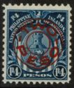 Philippines 1932 Arms of Manila - surcharged in red-Stamps-Philippines-Mint-StampPhenom