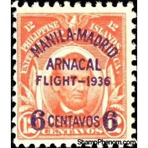 Philippines 1936 Abraham Lincoln (1809-1865)-Stamps-Philippines-Mint-StampPhenom