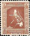 Philippines 1937 Map of Philippines Islands-Stamps-Philippines-Mint-StampPhenom