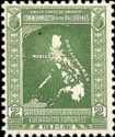 Philippines 1937 Map of Philippines Islands-Stamps-Philippines-Mint-StampPhenom