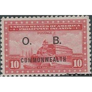 Philippines 1938 Fort Santiago-Stamps-Philippines-Mint-StampPhenom