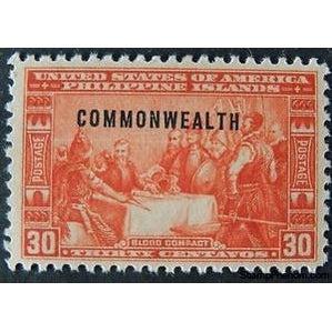Philippines 1939 Blood compact in 1565-Stamps-Philippines-Mint-StampPhenom