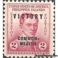 Philippines 1945 JosÃ© Rizal (1861-1896)-Stamps-Philippines-Mint-StampPhenom