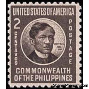 Philippines 1946 Jose Rizal (1861-1896)-Stamps-Philippines-Mint-StampPhenom