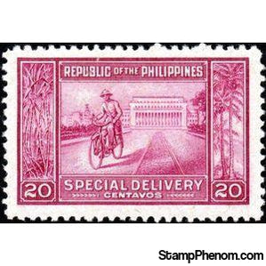 Philippines 1947 Courier and Post office-Stamps-Philippines-Mint-StampPhenom