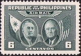 Philippines 1947 Manuel L. Quezon and Franklin D. Roosevelt-Stamps-Philippines-Mint-StampPhenom