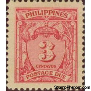 Philippines 1947 Postage due stamps - numbers-Stamps-Philippines-Mint-StampPhenom