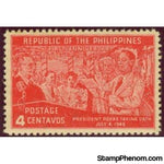 Philippines 1947 President Manuel A. Roxas Taking Oath of Office-Stamps-Philippines-Mint-StampPhenom