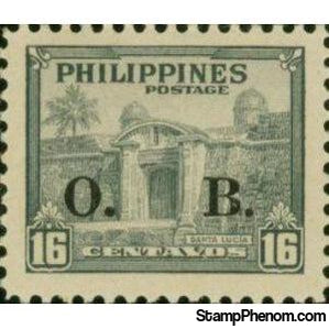 Philippines 1948 Santa-Lucia Gate-Stamps-Philippines-Mint-StampPhenom