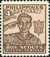 Philippines 1948 Silver Jubilee Anniversary-Stamps-Philippines-Mint-StampPhenom