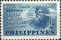 Philippines 1950 Chamber of Commerce/Globe-Stamps-Philippines-Mint-StampPhenom