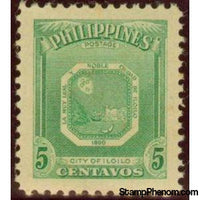 Philippines 1951 Iloilo City Coat of Arms-Stamps-Philippines-Mint-StampPhenom