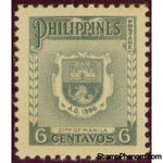 Philippines 1951 Manila Coat of Arms-Stamps-Philippines-Mint-StampPhenom