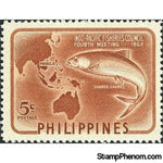 Philippines 1952 4th Meeting of the Indo-Pacific Fisheries Council, 1952-Stamps-Philippines-Mint-StampPhenom