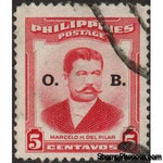 Philippines 1952 Marcelo Hilario del Pilar y Gatmaitan (1850-1896), O.B. Overprint-Stamps-Philippines-Mint-StampPhenom