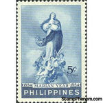 Philippines 1954 The Immaculate Conception of Los Venerables by B.E. Murillo-Stamps-Philippines-Mint-StampPhenom