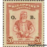 Philippines 1955 Lapu-Lapu (16th century)-Stamps-Philippines-Mint-StampPhenom