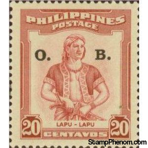 Philippines 1955 Lapu-Lapu (16th century)-Stamps-Philippines-Mint-StampPhenom