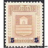 Philippines 1956 Coat of Arms (surcharged)-Stamps-Philippines-Mint-StampPhenom
