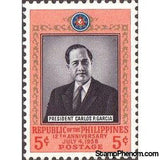 Philippines 1958 Carlos P. García (1896-1971)-Stamps-Philippines-Mint-StampPhenom