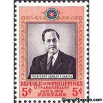 Philippines 1958 Republic, 12th Anniversary-Stamps-Philippines-Mint-StampPhenom