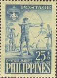 Philippines 1959 10th World Boy Scout Jamboree - Semi-Postal-Stamps-Philippines-Mint-StampPhenom