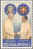 Philippines 1960 Dwight D. Eisenhower & García-Stamps-Philippines-Mint-StampPhenom